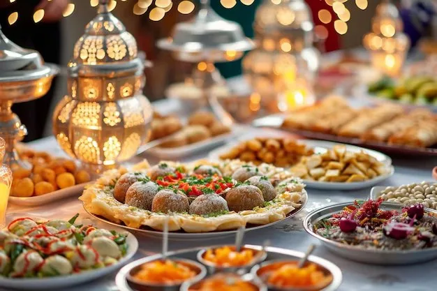 Curated hospitality and catering presentation at an Elite Marcom event